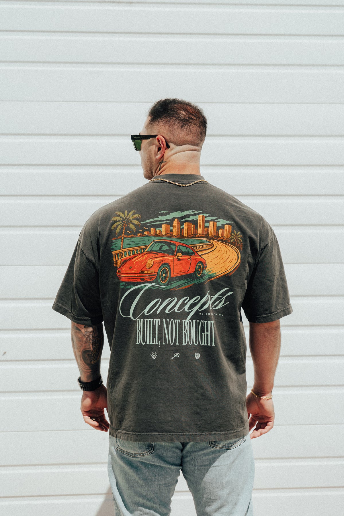 JB Concepts™ Vintage Drive Oversize Tee