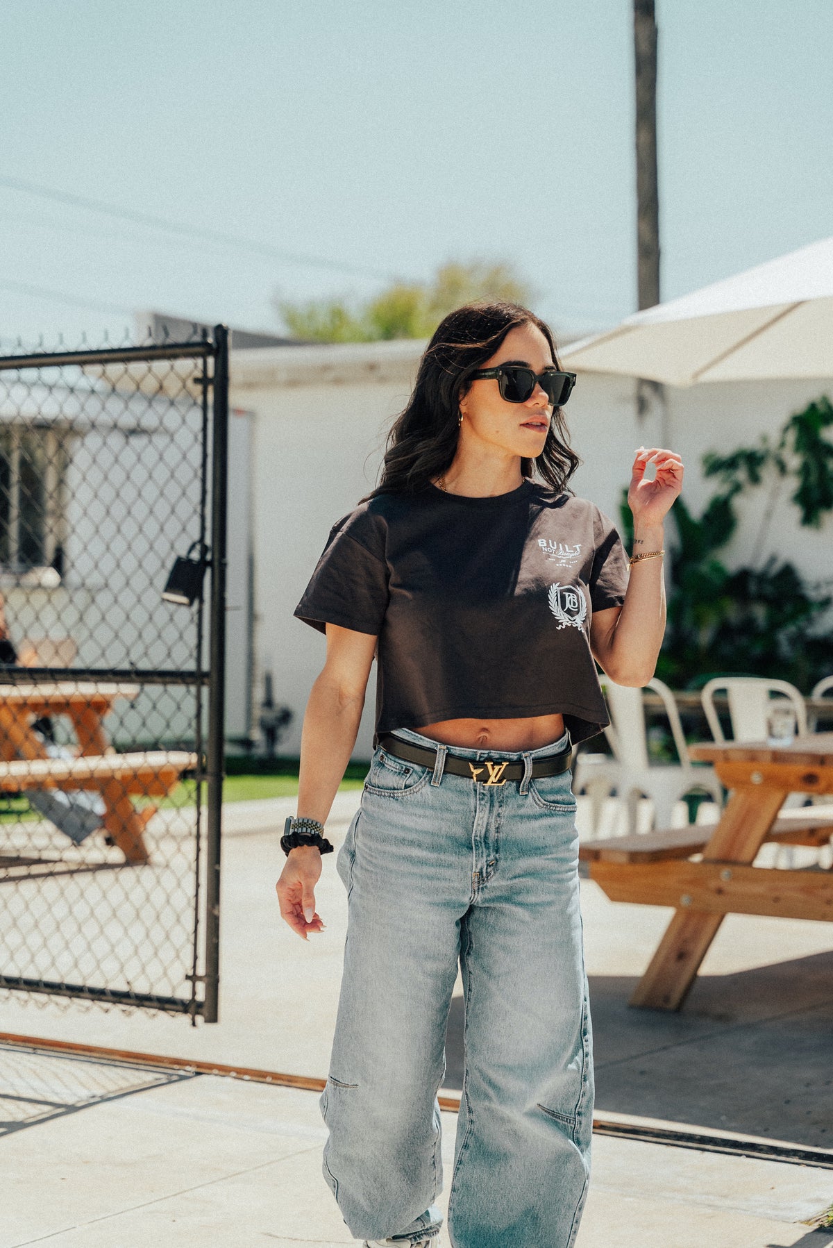 BUILT NOT BOUGHT - CROP TOP